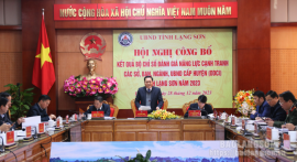 Lạng Sơn Công bố Chỉ số DDCI 2023